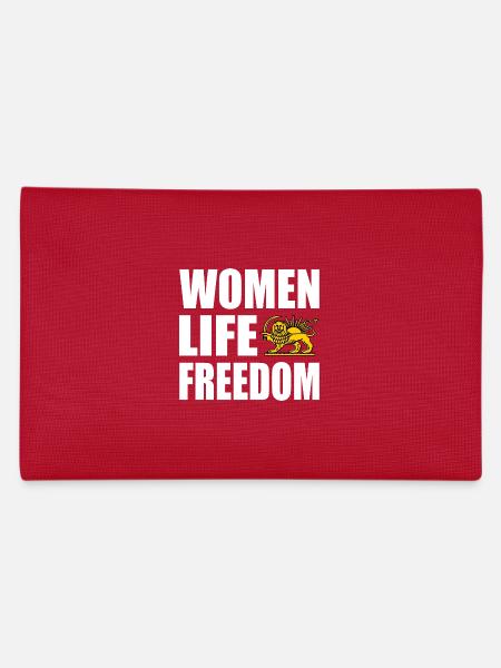 Women life freedom - Trousse - rouge - Dos