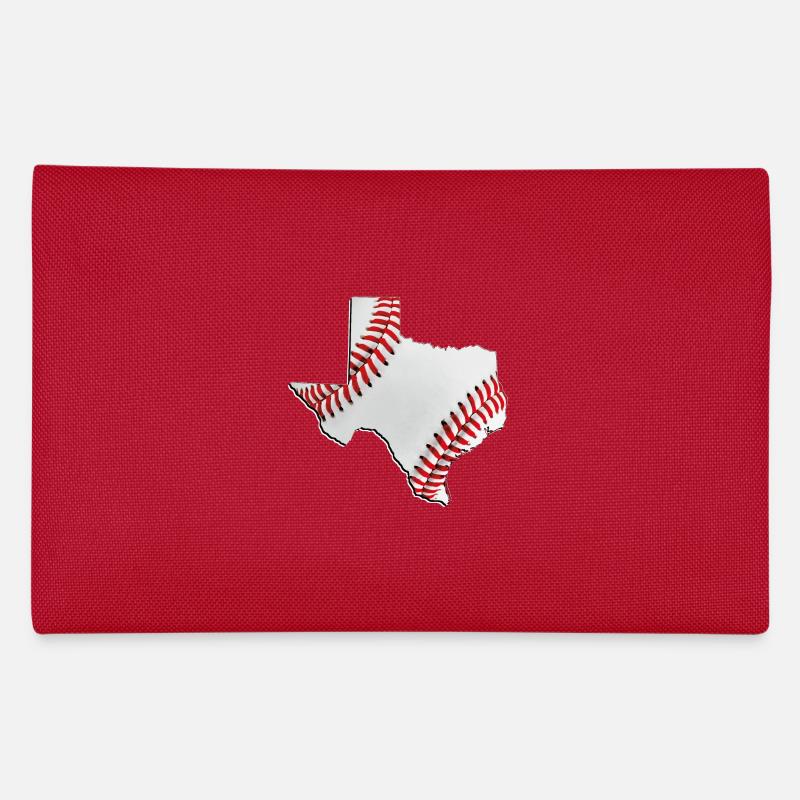 Real Baseball in Texas State Map Pencil Case