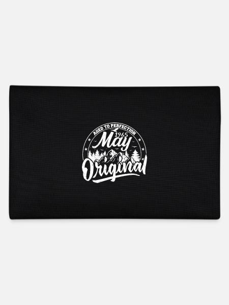 May 1965 Birthday May 1965 Gift May 1965 May - Pencil Case - black - Back
