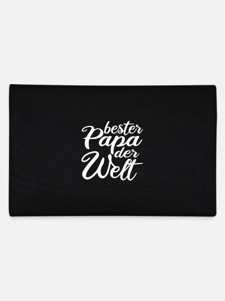 Father's Day - World's Best Dad Father's Day Gift - Pencil Case - black - Back