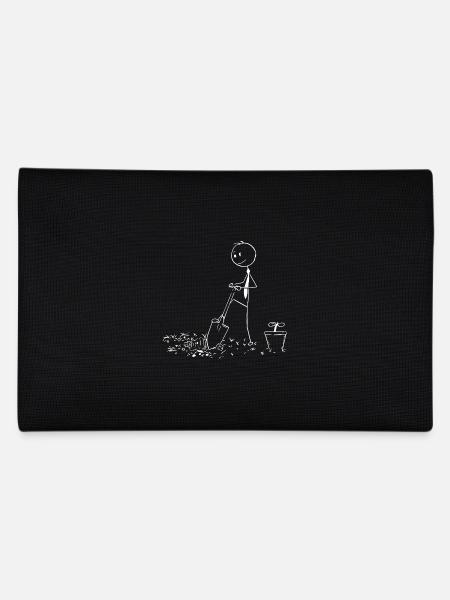 gardening - Pencil Case - black - Back