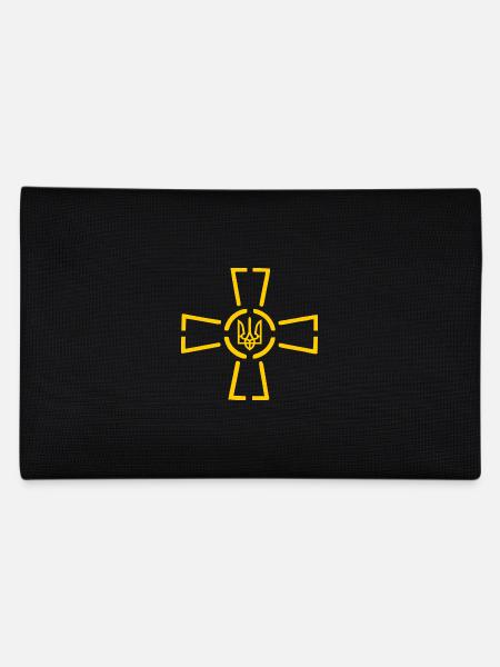Ukraine - Pencil Case - black - Back