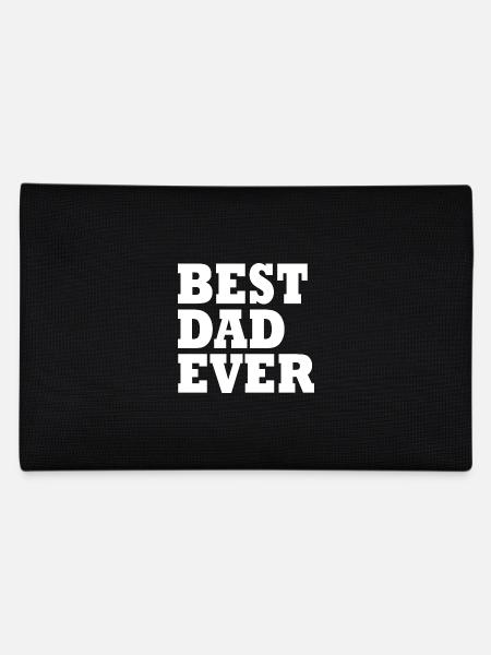 Best dad ever - Federtasche - Schwarz - Hinten