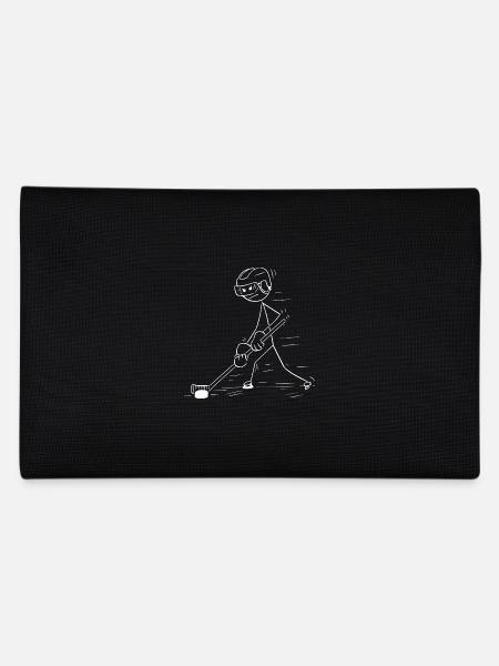 Eishockey - Federtasche - Schwarz - Hinten