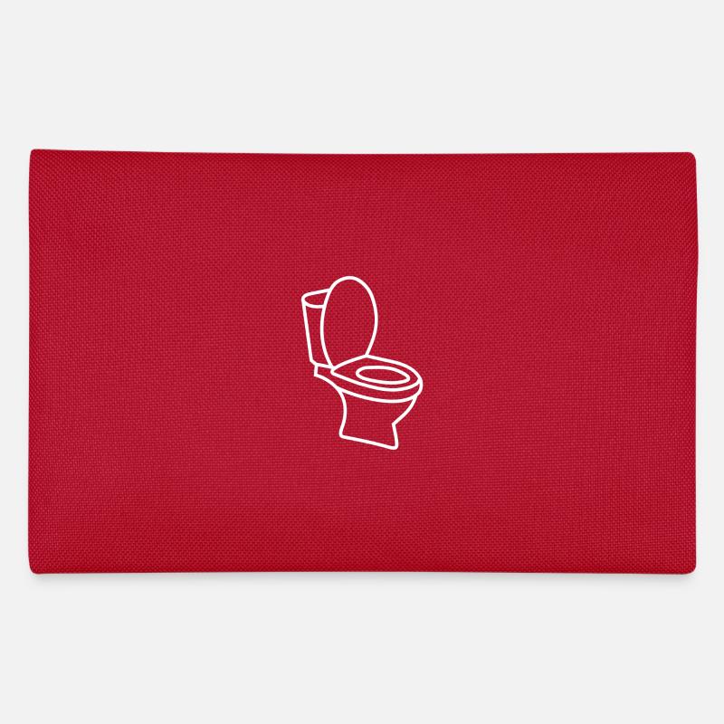 Klo WC Toilette Federtasche