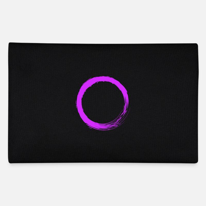 Circle purple vector Pencil Case