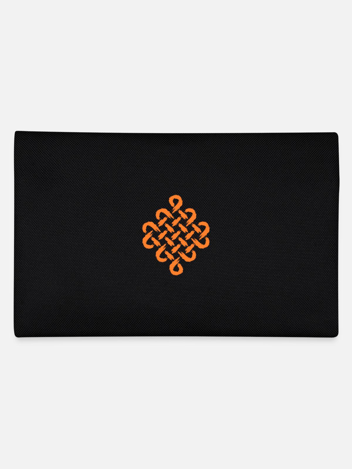 Infinity symbol Celtic symbol - Pencil Case - black - Back