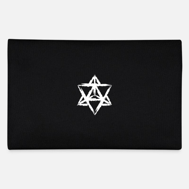 Merkaba Symbol Heilige Geometrie Federtasche