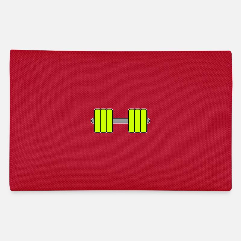 Hantel Gelb Federtasche
