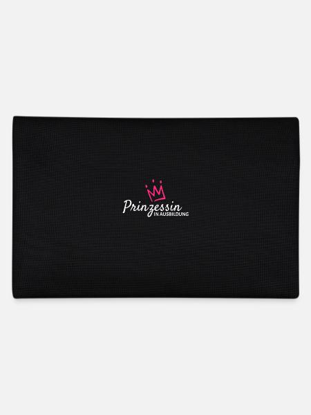 Prinzessin in Ausbildung Geschenk - Federtasche - Schwarz - Hinten
