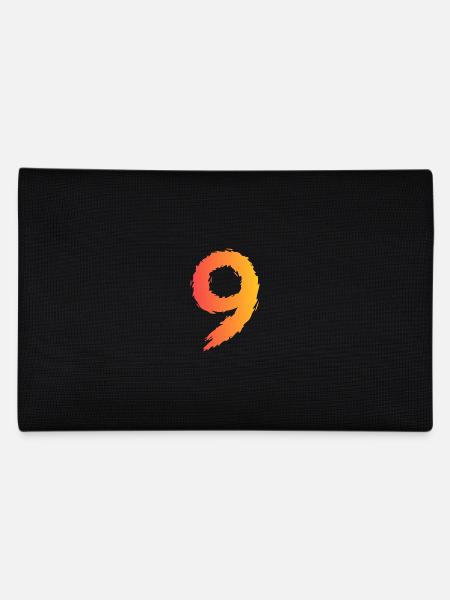 9. Geburtstag - Federtasche - Schwarz - Hinten