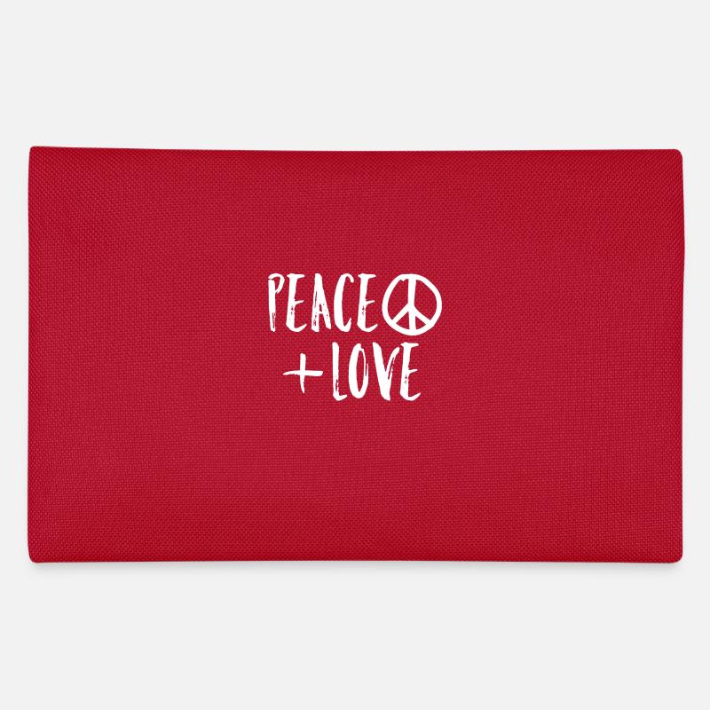 Peace Love Federtasche