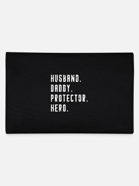 Mari Daddy Protector Hero - Fête des Pères - Trousse - noir - Dos