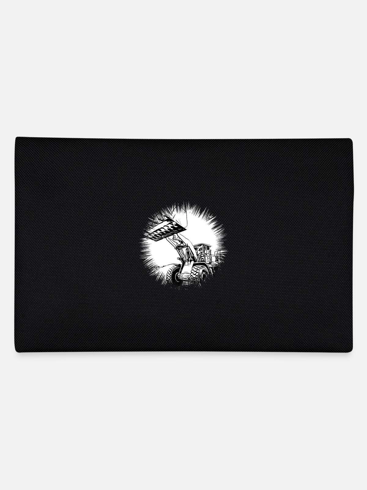 Radlader - Federtasche - Schwarz - Hinten