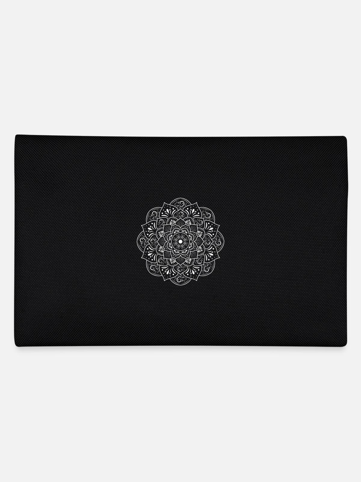 Mandala - Federtasche - Schwarz - Hinten