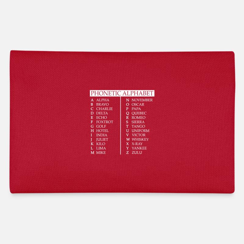 Phonetic alphabet Pencil Case