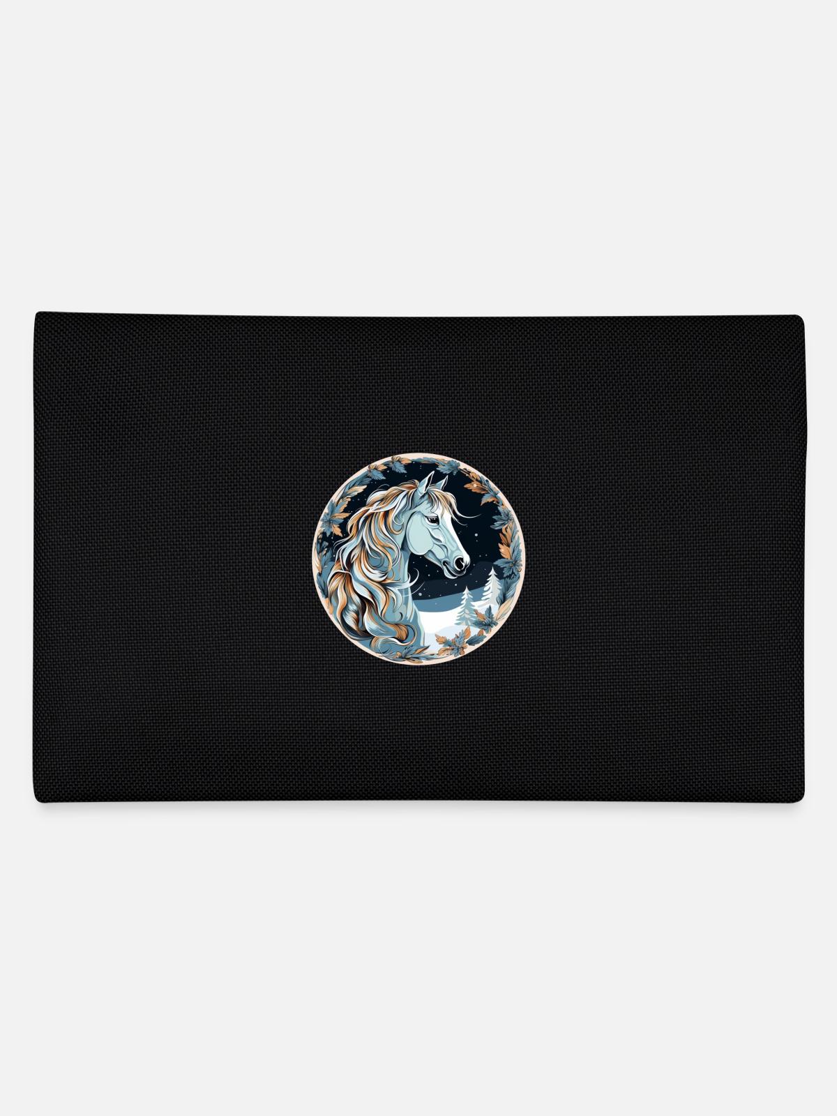Cheval Boho d’hiver - Trousse - noir - Dos