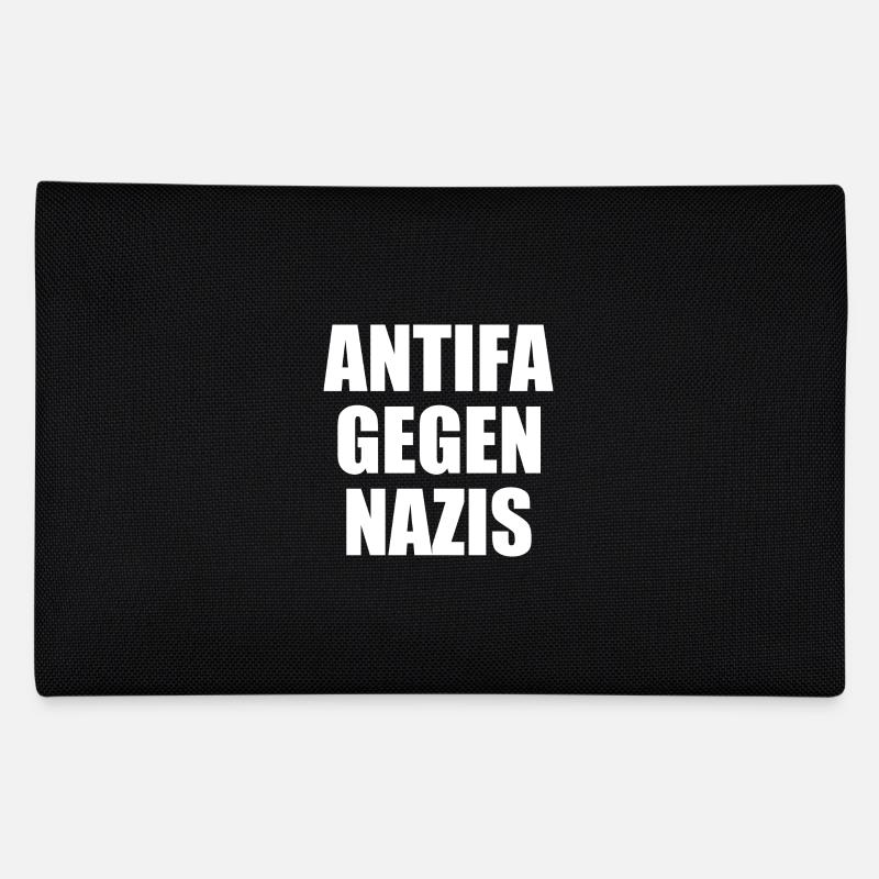 Antifa gegen nazis Federtasche
