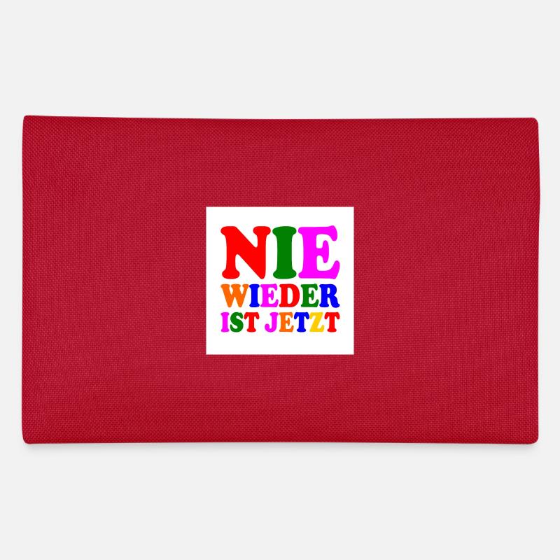 Nie wieder ist jetzt Federtasche
