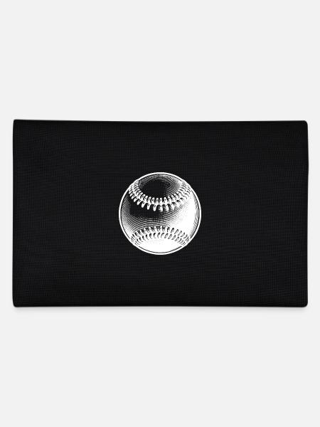 Baseball for baseball players and baseball fans - Pencil Case - black - Back