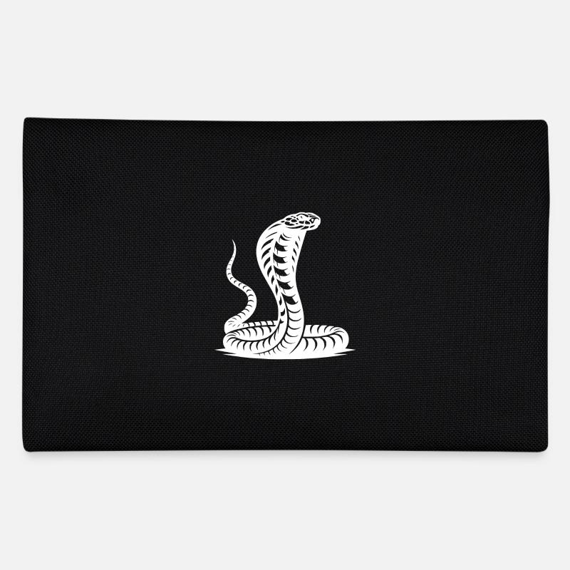 Snake Cobra Neck Shield Threatening Posture Design Pencil Case