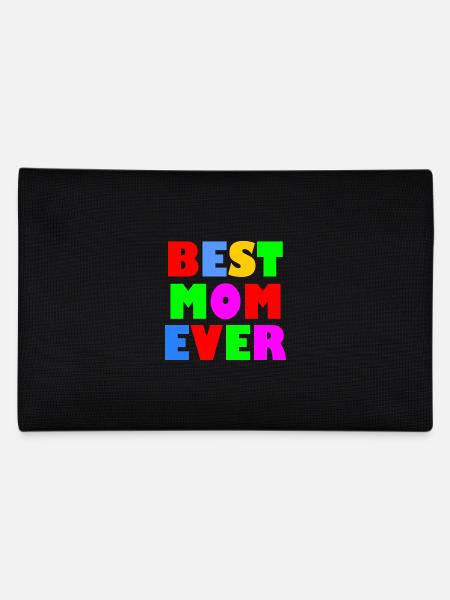 Best mom ever - Federtasche - Schwarz - Hinten