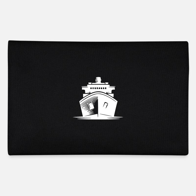 Maquette de bateau constructeur de bateaux cargo - Trousse - noir