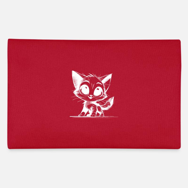 Crayon mignon dessin chats yeux de bébé Trousse