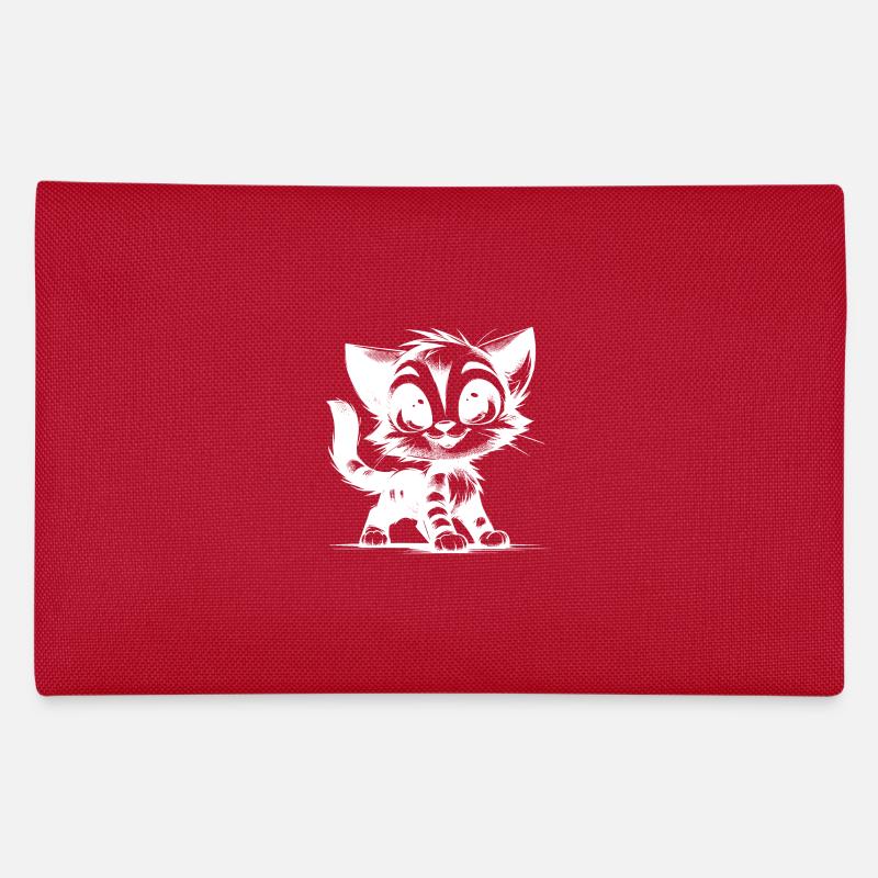 Chat souriant Dessin de bébé Trousse