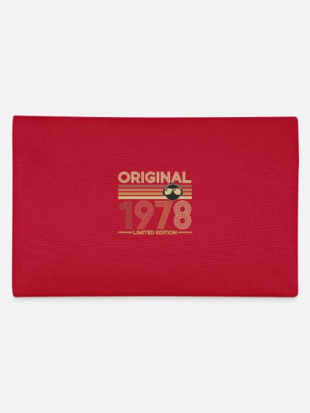 1978 - Federtasche - Rot - Hinten
