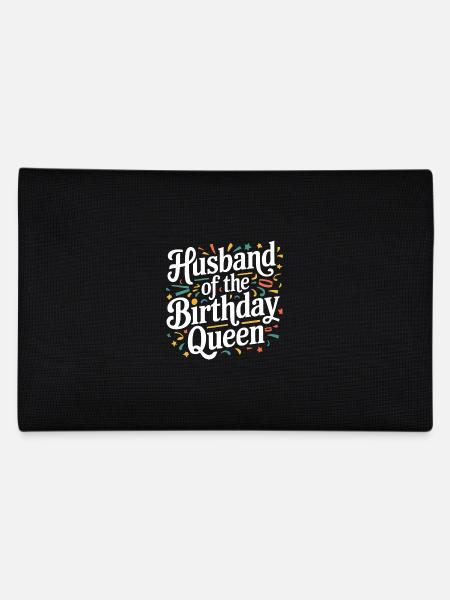Husband, Spouse, Family, Wedding - Pencil Case - black - Back