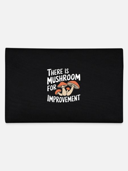 Mushroom Mushrooms Funghi Mushroom - Pencil Case - black - Back