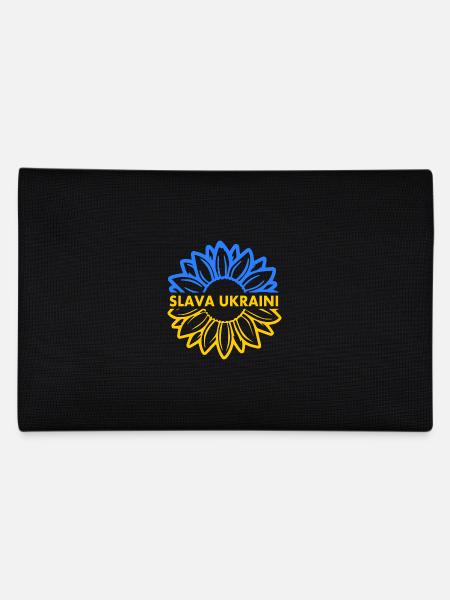 Slava ukraini - Pencil Case - black - Back