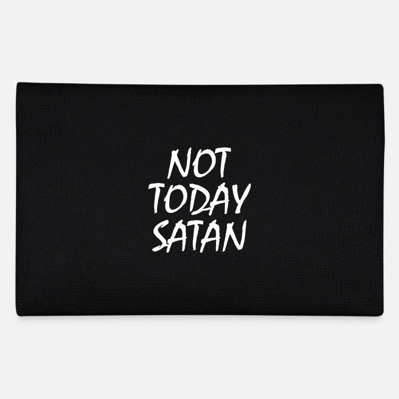 Not today satan Federtasche