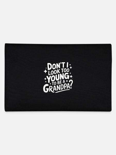 Papy Grand-père Famille Fête des pères - Trousse - noir - Dos
