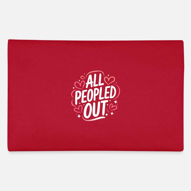 Introvertierter asozialer introvertierter Federtasche