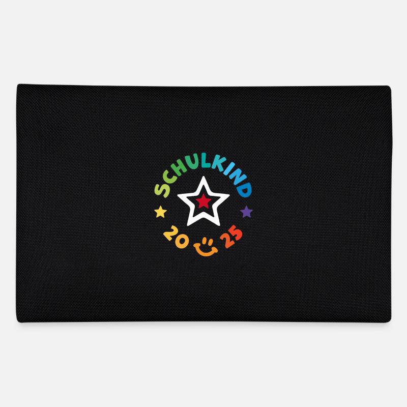 Schulkind 2025 Einschulung Schulanfang - Federtasche - Schwarz