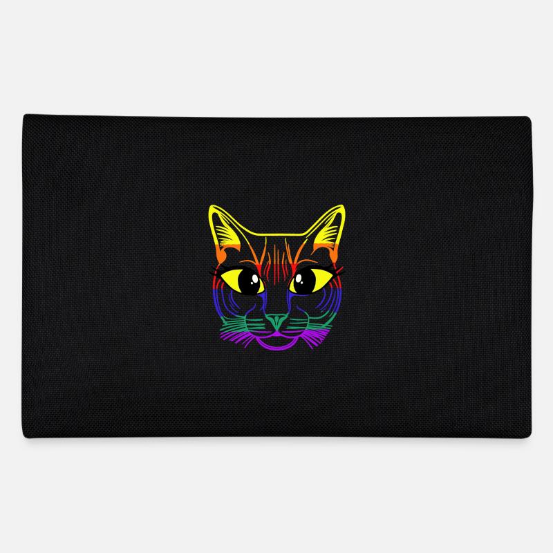 LGBT Cat Face Cat Gay Pride Rainbow Gay Pencil Case