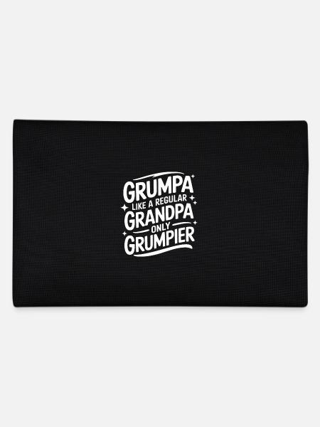 Papy Grand-père Famille Fête des pères - Trousse - noir - Dos