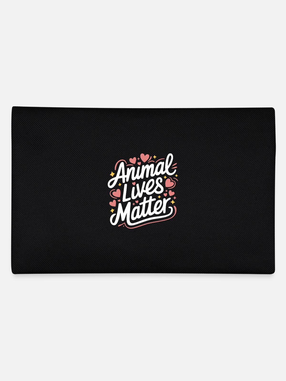 Vegetarian Vegan Veggie Vegetarian - Pencil Case - black - Back