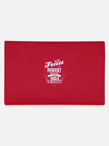 Perfekte Frau - Geboren 1984 - Federtasche - Rot - Hinten