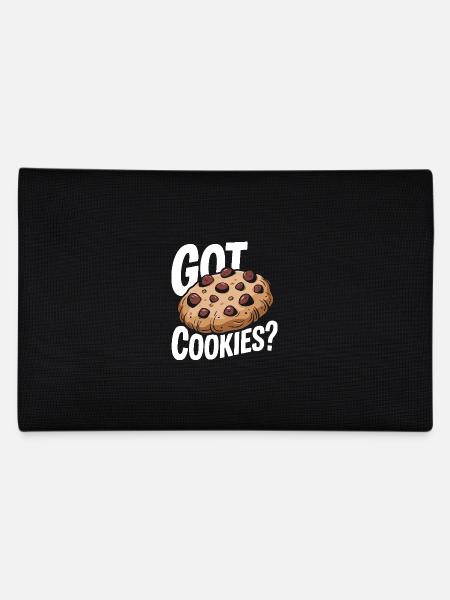 Cookies Cookie Biscuits Biscuits Chocolate - Pencil Case - black - Back