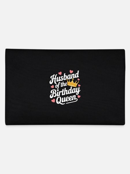 Husband, Spouse, Family, Wedding - Pencil Case - black - Back
