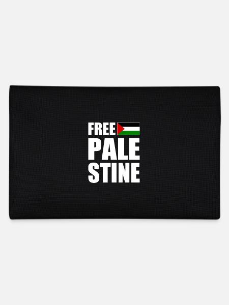 Free palestine - Trousse - noir - Dos