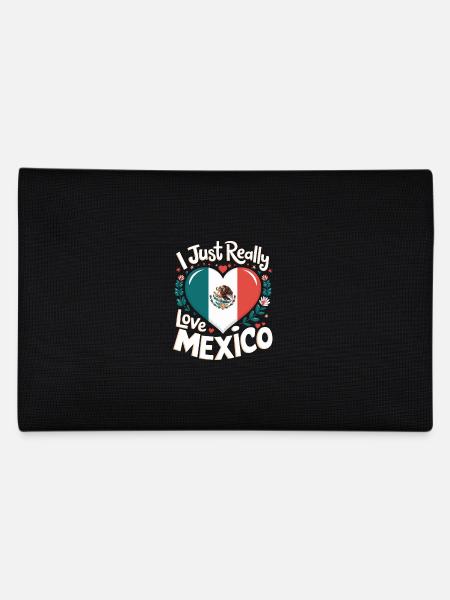 Mexico Mexico Mexican Spanish - Pencil Case - black - Back