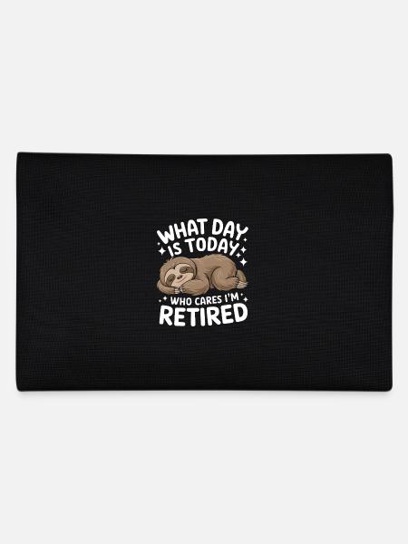 Retirees Retirement Pension Retirement - Pencil Case - black - Back