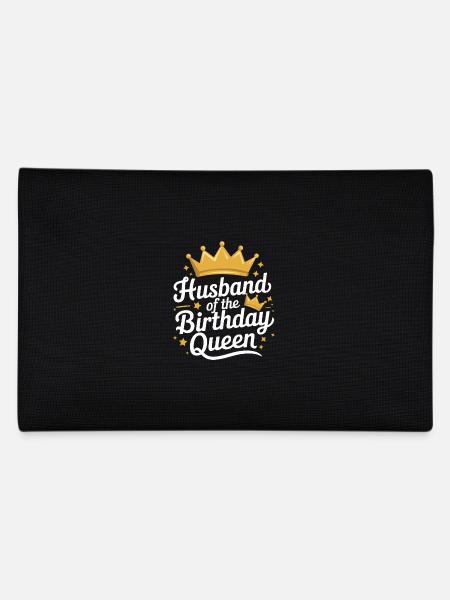 Husband, Spouse, Family, Wedding - Pencil Case - black - Back