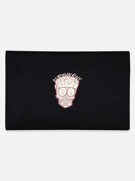 SugarSkull - Federtasche - Schwarz - Hinten