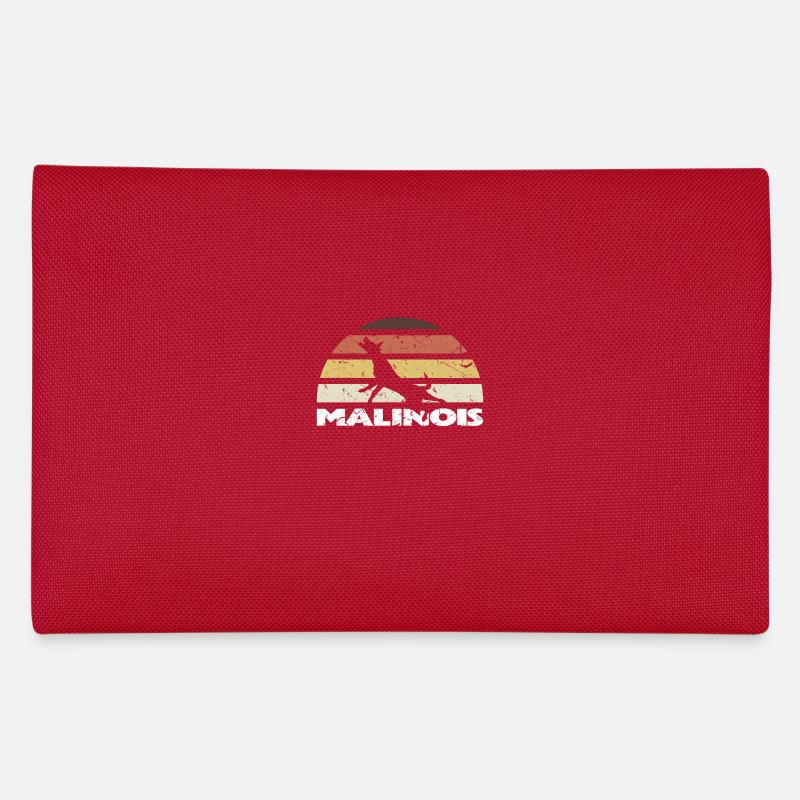 Malinois Retro Vintage Silhouette Trousse