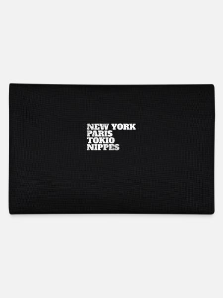 Nippes Paris Tokio New York Heimat Köln Viertel - Federtasche - Schwarz - Hinten